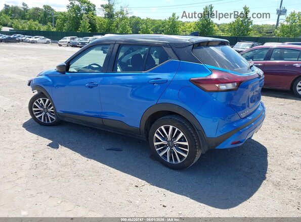 3N1CP5CV5PL477715 2023 NISSAN KICKS Blue Задня ліва чверть