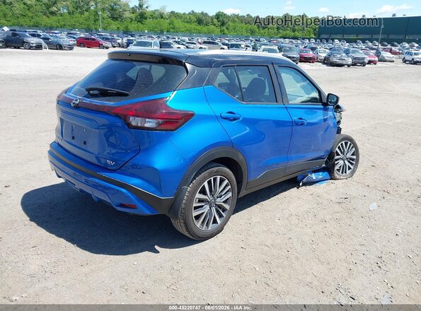 3N1CP5CV5PL477715 2023 NISSAN KICKS Blue Задня права чверть