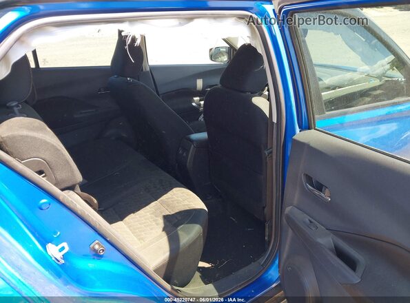 3N1CP5CV5PL477715 2023 NISSAN KICKS Blue Вид наклейки з VIN-кодом