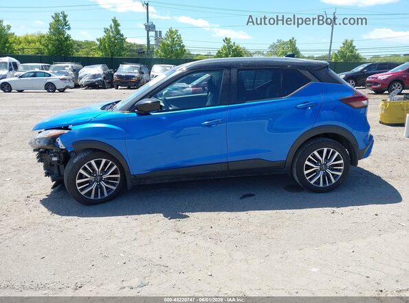 3N1CP5CV5PL477715 2023 NISSAN KICKS Blue 