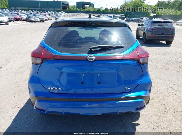 3N1CP5CV5PL477715 2023 NISSAN KICKS Blue 