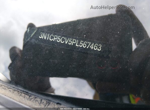 3N1CP5CV5PL567463 2023 NISSAN KICKS Gray 