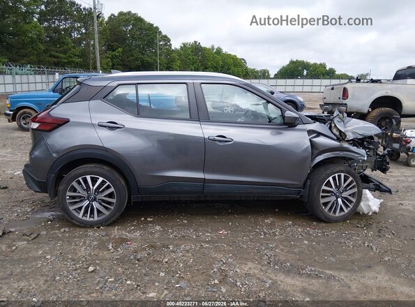 3N1CP5CV5PL567463 2023 NISSAN KICKS Gray Widok wnętrza z tyłu