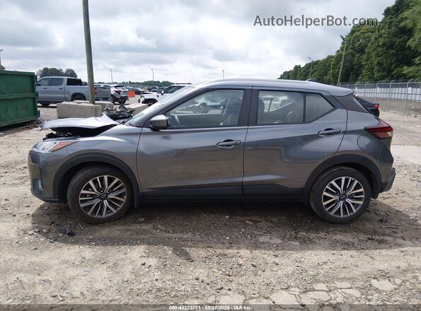 3N1CP5CV5PL567463 2023 NISSAN KICKS Gray Widok wnętrza 360 stopni
