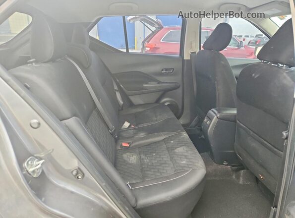3N1CP5CV6ML491179 2021 NISSAN KICKS Gray Вид задньої частини салону
