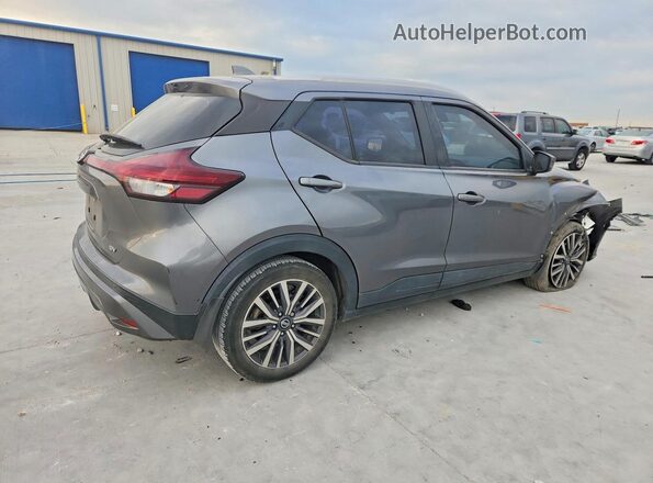 3N1CP5CV6ML491179 2021 NISSAN KICKS Gray Задня права чверть