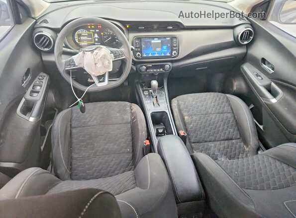 3N1CP5CV6ML491179 2021 NISSAN KICKS Gray Вид панелі приладів