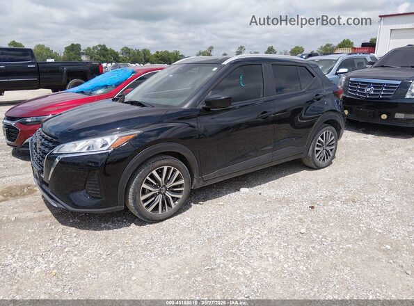 3N1CP5CV6ML499864 2021 NISSAN KICKS Black Front left