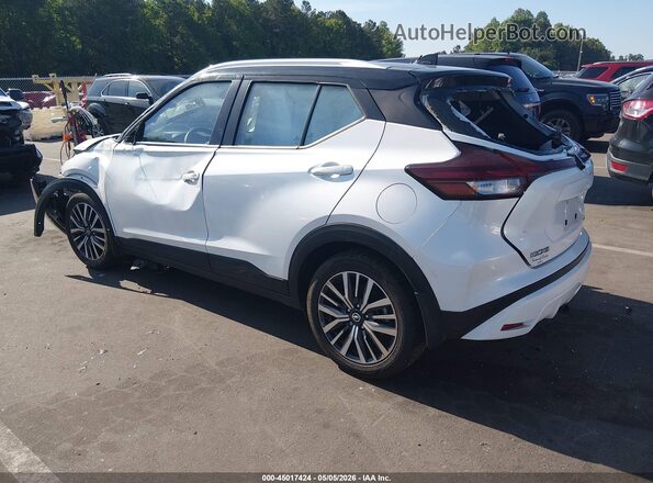 3N1CP5CV6ML548352 2021 NISSAN KICKS White უკანა მარცხენა