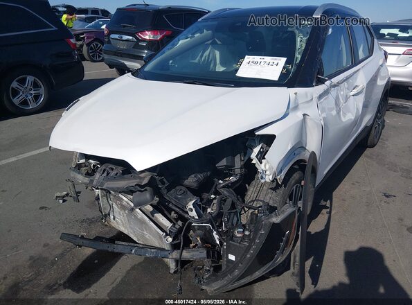 3N1CP5CV6ML548352 2021 NISSAN KICKS White წინა ხედი
