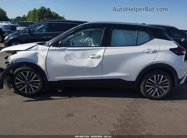 3N1CP5CV6ML548352 2021 NISSAN KICKS White სალონის 360-გრადუსიანი ხედი