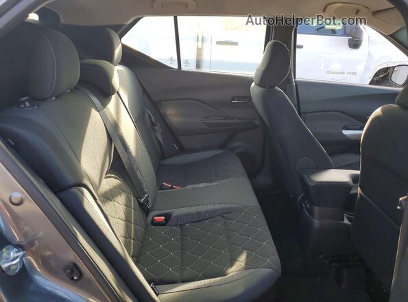 3N1CP5CV7LL479184 2020 NISSAN KICKS Gray უკანა სავარძლების ხედი