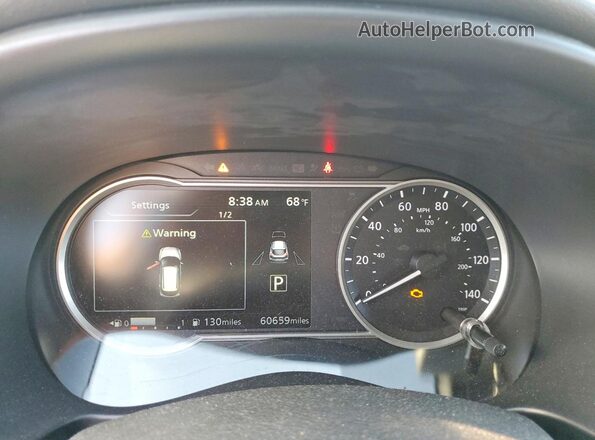 3N1CP5CV7LL479184 2020 NISSAN KICKS Gray ხელსაწყოთა პანელის ხედი
