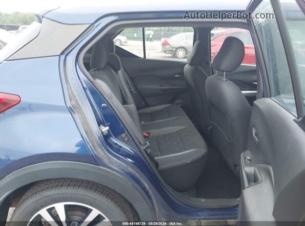 3N1CP5CV7LL538802 2020 NISSAN KICKS Blue VIN կոդի պիտակի տեսք
