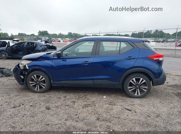 3N1CP5CV7LL538802 2020 NISSAN KICKS Blue Սալոնի 360 աստիճան տեսք