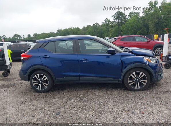 3N1CP5CV7LL538802 2020 NISSAN KICKS Blue Սալոնի հետևի տեսք