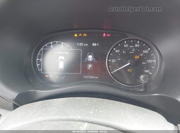3N1CP5CV7NL486770 2022 NISSAN KICKS Белый Вид задних сидений