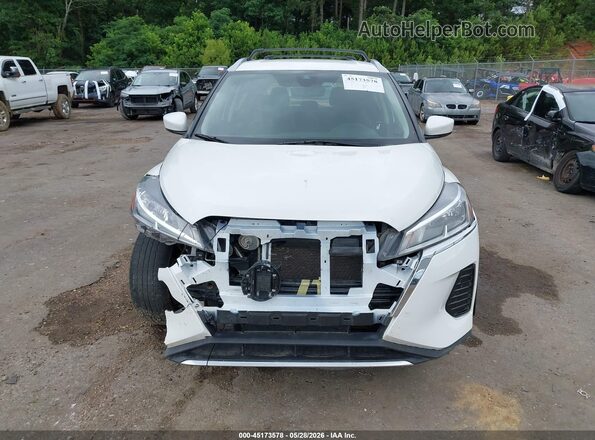 3N1CP5CV7NL486770 2022 NISSAN KICKS Белый Вид щитка приборов