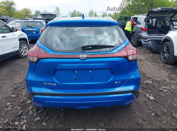 3N1CP5CV7PL506275 2023 NISSAN KICKS Синий 