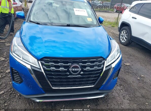 3N1CP5CV7PL506275 2023 NISSAN KICKS Синий Вид щитка приборов
