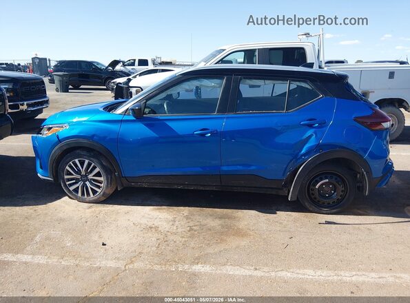 3N1CP5CV7PL524016 2023 NISSAN KICKS Blue 