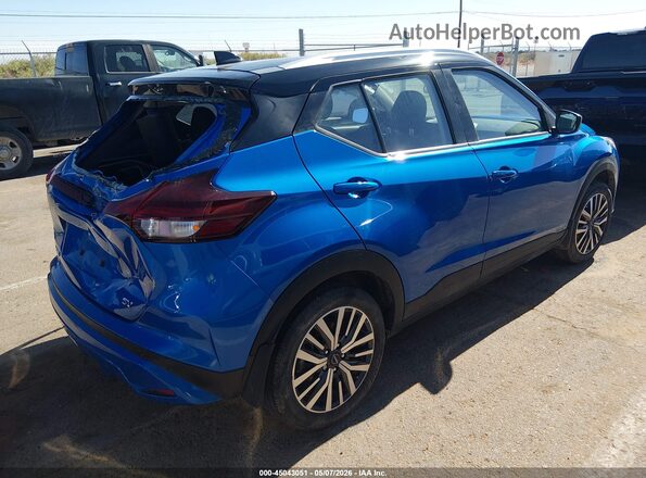 3N1CP5CV7PL524016 2023 NISSAN KICKS Blue Հետևի աջ