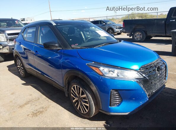 3N1CP5CV7PL524016 2023 NISSAN KICKS Blue Սալոնի 360 աստիճան տեսք
