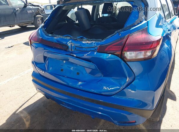 3N1CP5CV7PL524016 2023 NISSAN KICKS Blue Դիմացի տեսք