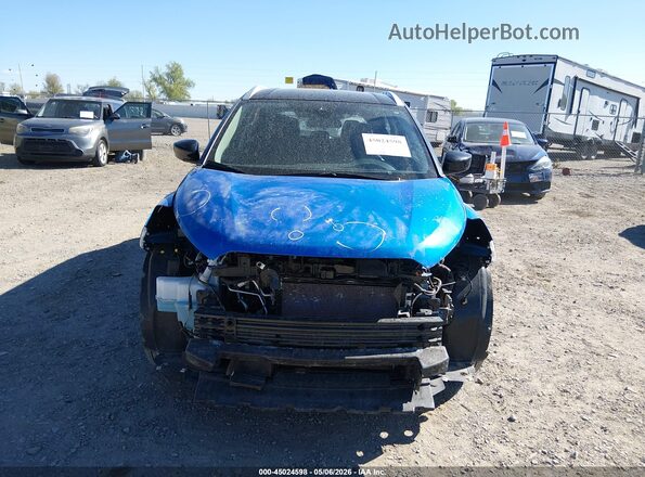 3N1CP5CV7PL533377 2023 NISSAN KICKS Blue Вид задньої частини салону