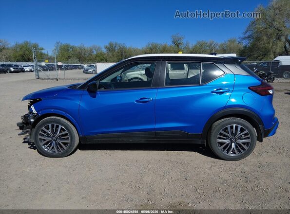 3N1CP5CV7PL533377 2023 NISSAN KICKS Blue 