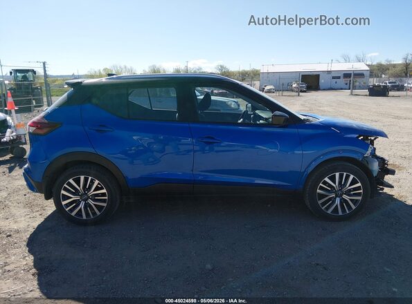 3N1CP5CV7PL533377 2023 NISSAN KICKS Blue Панорамний вид салону 360°