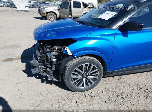 3N1CP5CV7PL533377 2023 NISSAN KICKS Blue 