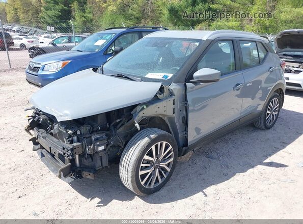 3N1CP5CV7RL568875 2024 NISSAN KICKS Gray Front left