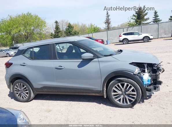 3N1CP5CV7RL568875 2024 NISSAN KICKS Gray 360 interior view