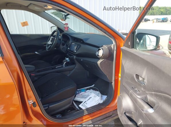 3N1CP5CV8ML554587 2021 NISSAN KICKS Orange Սալոնի դիմացի տեսք