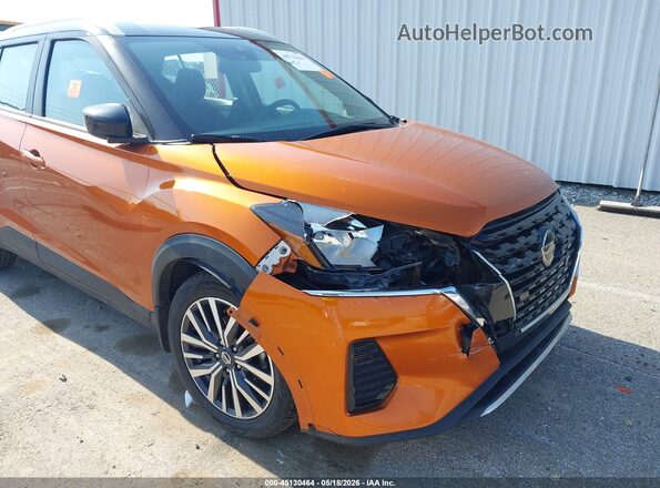 3N1CP5CV8ML554587 2021 NISSAN KICKS Orange Դիմացի տեսք