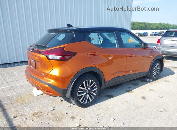 3N1CP5CV8ML554587 2021 NISSAN KICKS Orange Հետևի աջ