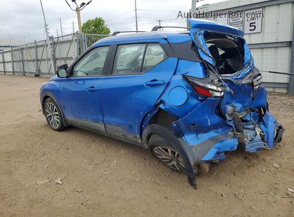 3N1CP5CV8PL473982 2023 NISSAN KICKS Blue Задня ліва чверть