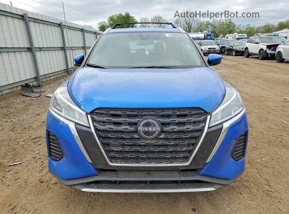 3N1CP5CV8PL473982 2023 NISSAN KICKS Blue Вид спереду