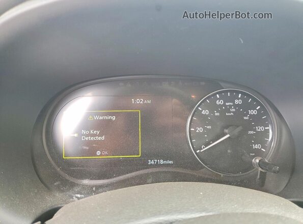 3N1CP5CV8PL473982 2023 NISSAN KICKS Blue Вид щитка приладів
