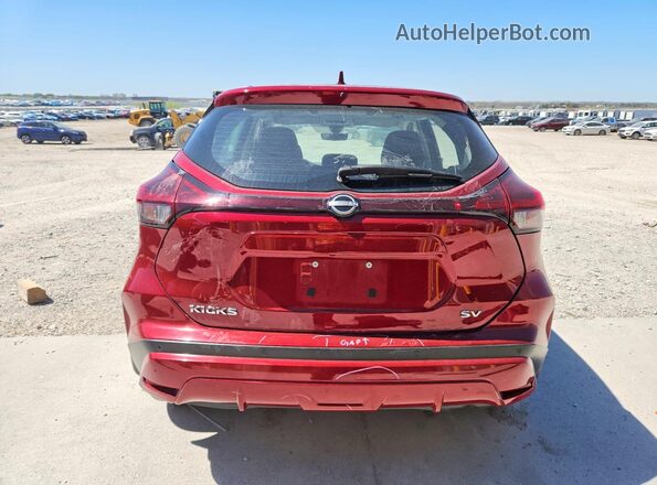 3N1CP5CV8PL522081 2023 NISSAN KICKS Red 