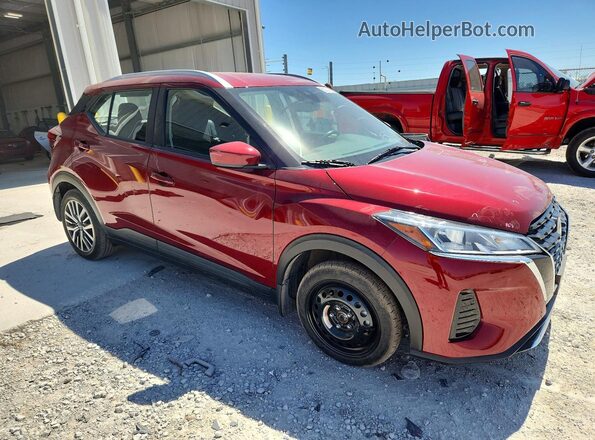 3N1CP5CV8PL522081 2023 NISSAN KICKS Red 
