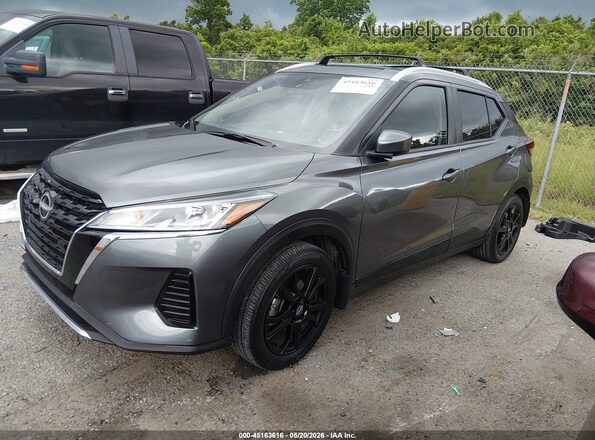 3N1CP5CV8RL570862 2024 NISSAN KICKS Gray Front left