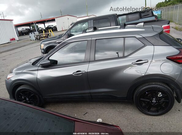 3N1CP5CV8RL570862 2024 NISSAN KICKS Gray 360 interior view