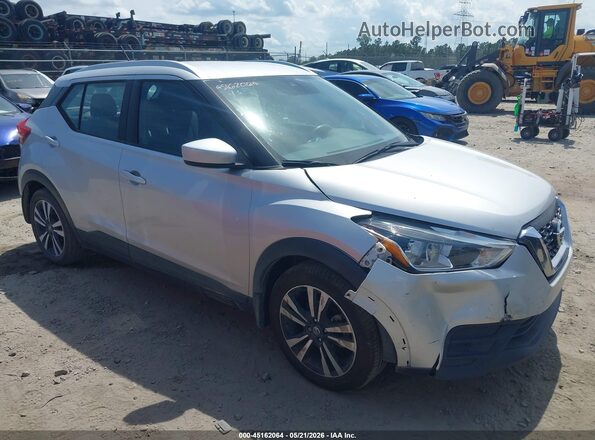 3N1CP5CV9LL568223 2020 NISSAN KICKS Silver უკანა სალონის ხედი