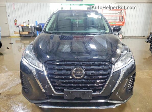 3N1CP5CV9ML566554 2021 NISSAN KICKS Черный Вид спереди