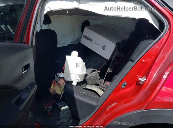 3N1CP5CV9NL488407 2022 NISSAN KICKS Красный Вид наклейки с VIN-кодом