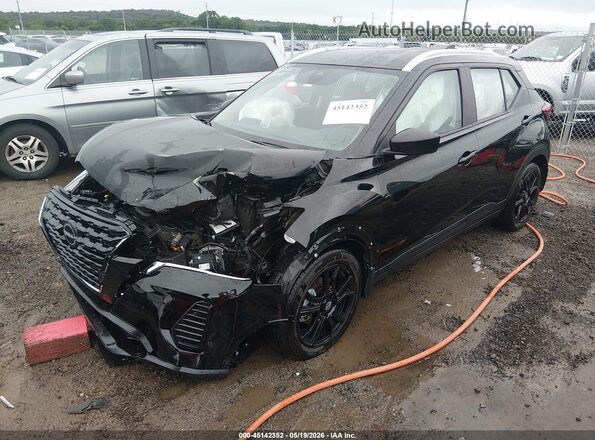 3N1CP5CV9PL501417 2023 NISSAN KICKS Black Передня ліва чверть