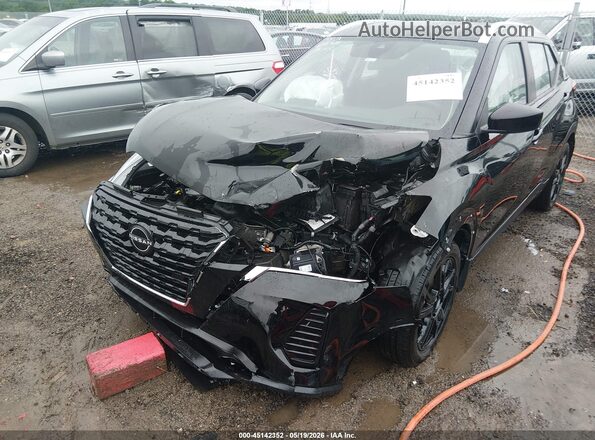 3N1CP5CV9PL501417 2023 NISSAN KICKS Black Вид спереду