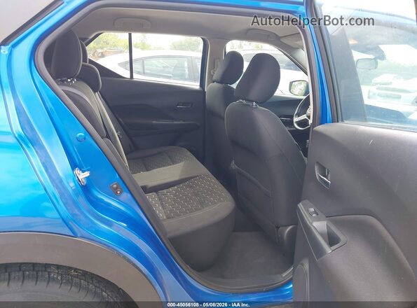 3N1CP5CVXML503849 2021 NISSAN KICKS Blue VIN sticker view